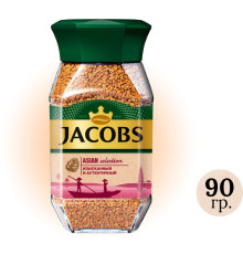 Кофе растворимый Jacobs "Asian selection", 90 гр, стеклянная банка