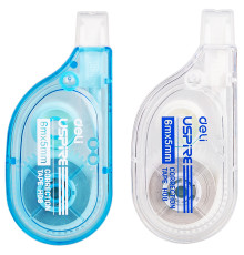 Корректирующий роллер DELI,  5 мм х 6 м, ассорти