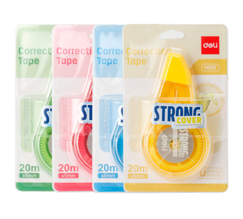 Корректирующий роллер DELI "Stronger Coverage",  5 мм х 20 м