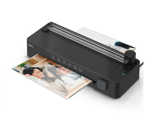 Ламинатор DELI "ET109" формат A4 (260 мм/мин), черный