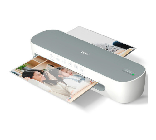 Ламинатор DELI "ET111" формат A4 (300 мм/мин), белый