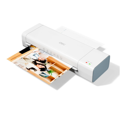 Ламинатор DELI "ET112" формат A4 (280 мм/мин), белый