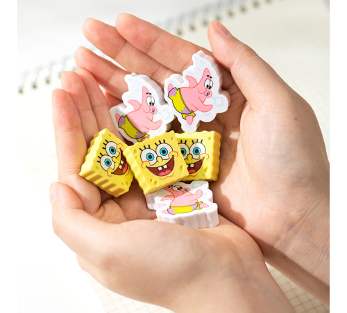 Ластик DELI "SpongeBob", ассорти (37х32х10 мм) Ластик DELI "SpongeBob", ассорти (37х32х10 мм)