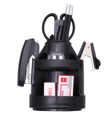 Настольный набор DELI "E38250A", 15 предметов, черный