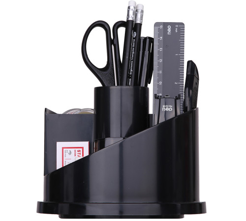 Настольный набор DELI "E38251A", 17 предметов, черный