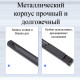 Нож канцелярский DELI, 11 мм, металлический корпус, черное лезвие