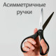 Ножницы DELI "EM710", 180 мм, нержавеющая сталь, пластиковые ручки, ассорти