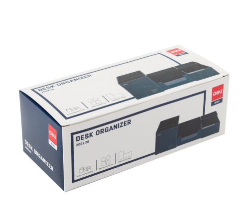 Органайзер DELI 254х112х90 мм, черный