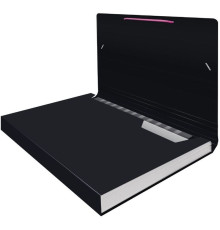 Папка- портфель Бюрократ "Black Opal", на резинке 13 отделений, черный/ассорти Папка- портфель Бюрократ "Black Opal", на резинке 13 отделений, черный/ассорти