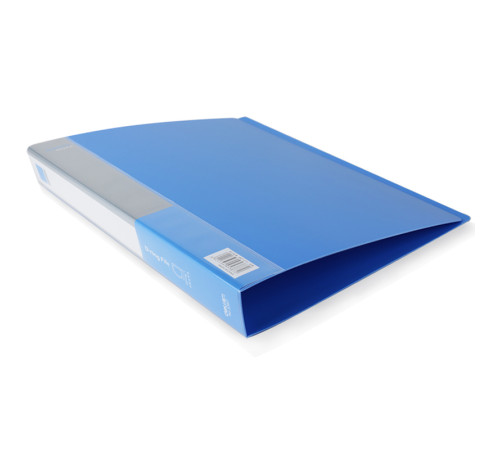 Папка на 2-х кольцах DELI, А4, корешок 40 мм, синяя