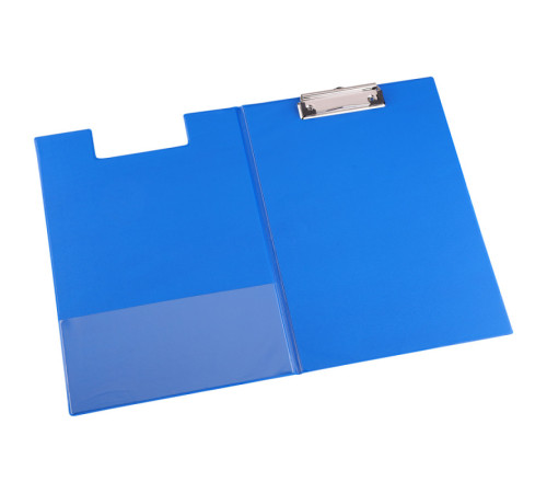 Папка-планшет с крышкой DELI А4, синяя