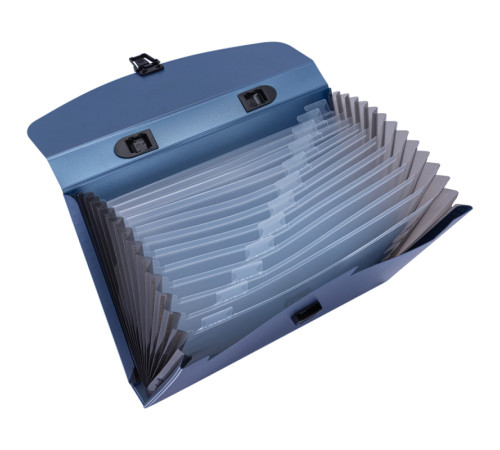 Папка-портфель DELI, А4, 13 отделений, 0,75 мм,  ассорти 