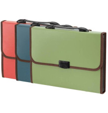 Папка-портфель DELI, А4, 13 отделений, 0,75 мм, ассорти Папка-портфель DELI, А4, 13 отделений, 0,75 мм, ассорти