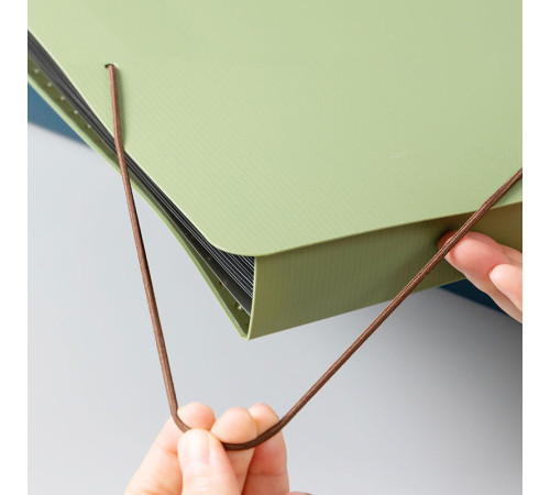 Папка-портфель DELI, на резинке 13 отделений,  ассорти