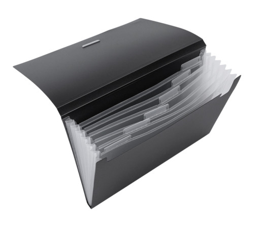 Папка-портфель DELI, на резинке 7 отделений, ассорти