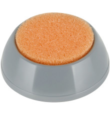 Подушка для смачивания пальцев СТАММ, 57 мм, серая