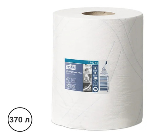 Полотенца бумажные Tork "Adv. Wiper 420", 2-х слойные, 370 листов Полотенца бумажные Tork "Adv. Wiper 420", 2-х слойные, 370 листов