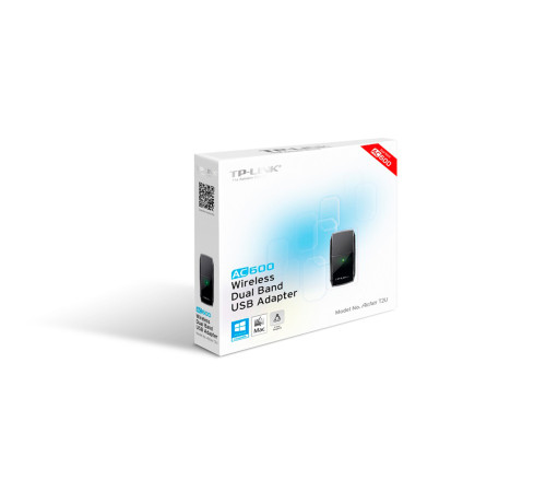 Адаптер-USB TP-Link Archer T2U Wi-Fi 5 