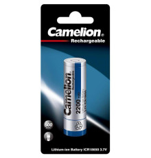 Аккумулятор CAMELION Lithium, 2200 mAh 1 шт. в блистере