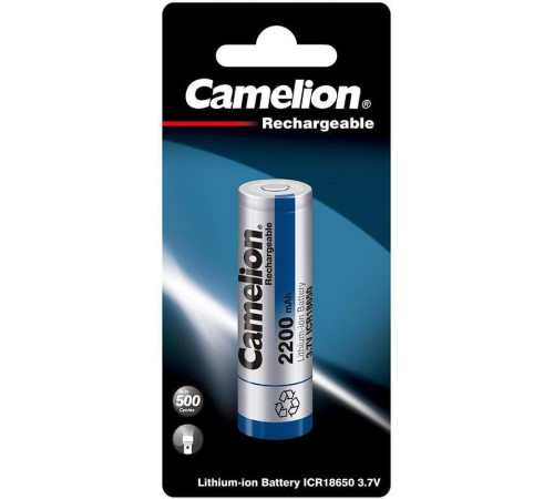 Аккумулятор CAMELION Lithium, 2200 mAh 1 шт. в блистере
