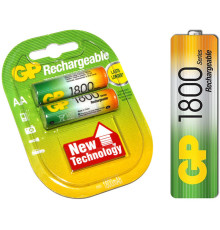 Аккумулятор GP АА (пальчиковые) 1800 mAh (2 шт/упак)