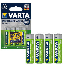 Аккумулятор Varta АА (пальчиковые) 2100 mAh (4 шт/упак)