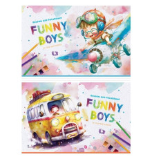 Альбом для рисования ArtSpace "Рисунки. Забавный мальчик", А4, 8 листов, на скрепке