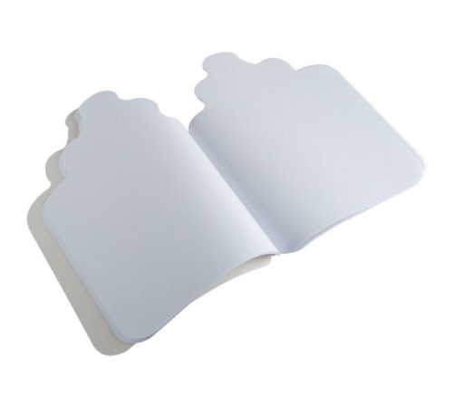 Альбом для рисования ЗХК "Цветик" "Мишка" с наклейками, 32 л., А4, на скрепке