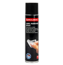 Антискотч-спрей BRAUBERG для удаления этикеток, следов клея, липких лент, битума, 400 мл