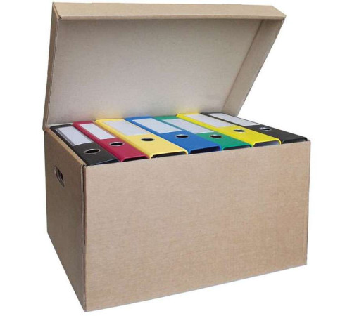 Архивный короб OfficeSpace "Делопроизводство", 480x325x295 мм, микрогофрокартон