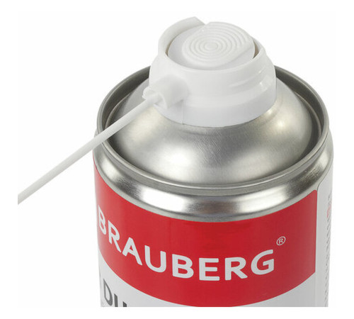 Баллон со сжатым воздухом BRAUBERG для очистки техники, 1000 мл