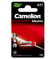 Батарейка CAMELION A27-BP1, 12V, 16 mAh, 1 шт