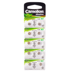 Батарейка CAMELION AG1-BP10, 1.5V 10шт/блистере