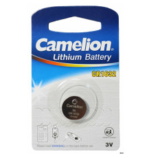 Батарейка CAMELION CR1632-BP1, 3V 1шт/блистере