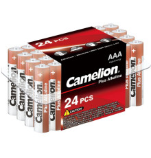 Батарейка CAMELION Plus Alkaline, AAA, 1.5V, 24 шт в пластиковом кейсе