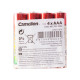Батарейка CAMELION Plus Alkaline, AAA, 1.5V, 4 шт в пленке