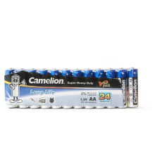 Батарейка CAMELION Super Heavy Duty, AA, 1.5V, 24 шт в плёнке