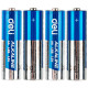 Батарейки DELI Alkaline, LR6, 1.5V, AA, 4 штуки в блистере