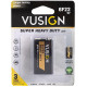 Батарейки DELI "VUSIGN" Super Heavy Duty, 6F22, 9V, крона, 1 штука в блистере