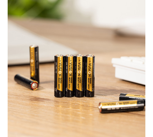 Батарейки DELI "VUSIGN" Super Heavy Duty, R03, 1.5V, AAA, 4 шт/упак