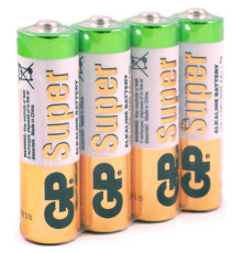 Батарейки GP "Super" АА (пальчиковые) 4 шт/упак