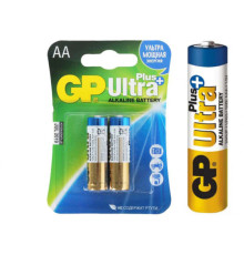 Батарейки GP "Ultra Plus" АА (пальчиковые) 2 шт/упак