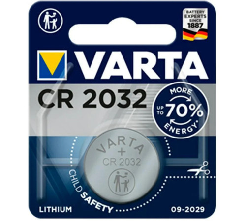Батарейки Varta Lithium CR2032 (1шт/упак)