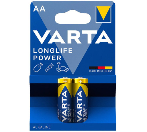 Батарейки VARTA "High Energy" АА (пальчиковые) 2 шт/упак