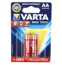 Батарейки VARTA "Max Tech" АА (пальчиковые) 2 шт/упак