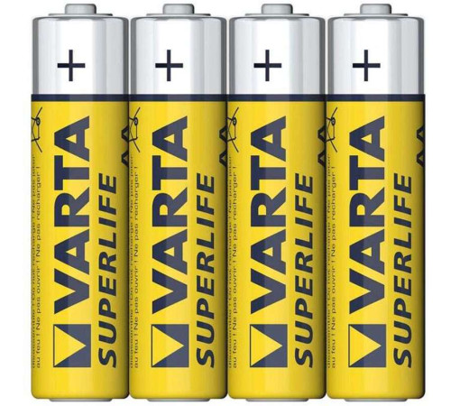 Батарейки VARTA "Superlife" ААА (мизинчиковые) 4 шт/упак