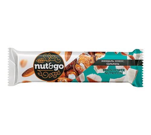 Батончик миндальный «Nut&Go», с кокосом