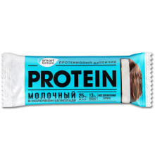 Батончик протеиновый Smart Formula Молочный в молочном шоколаде, 40гр.