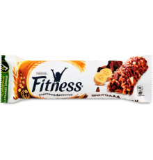Батончик злаковый Nestle Fitness, банан