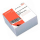 Блок для записей KUVERT  белый 9х9х5 см